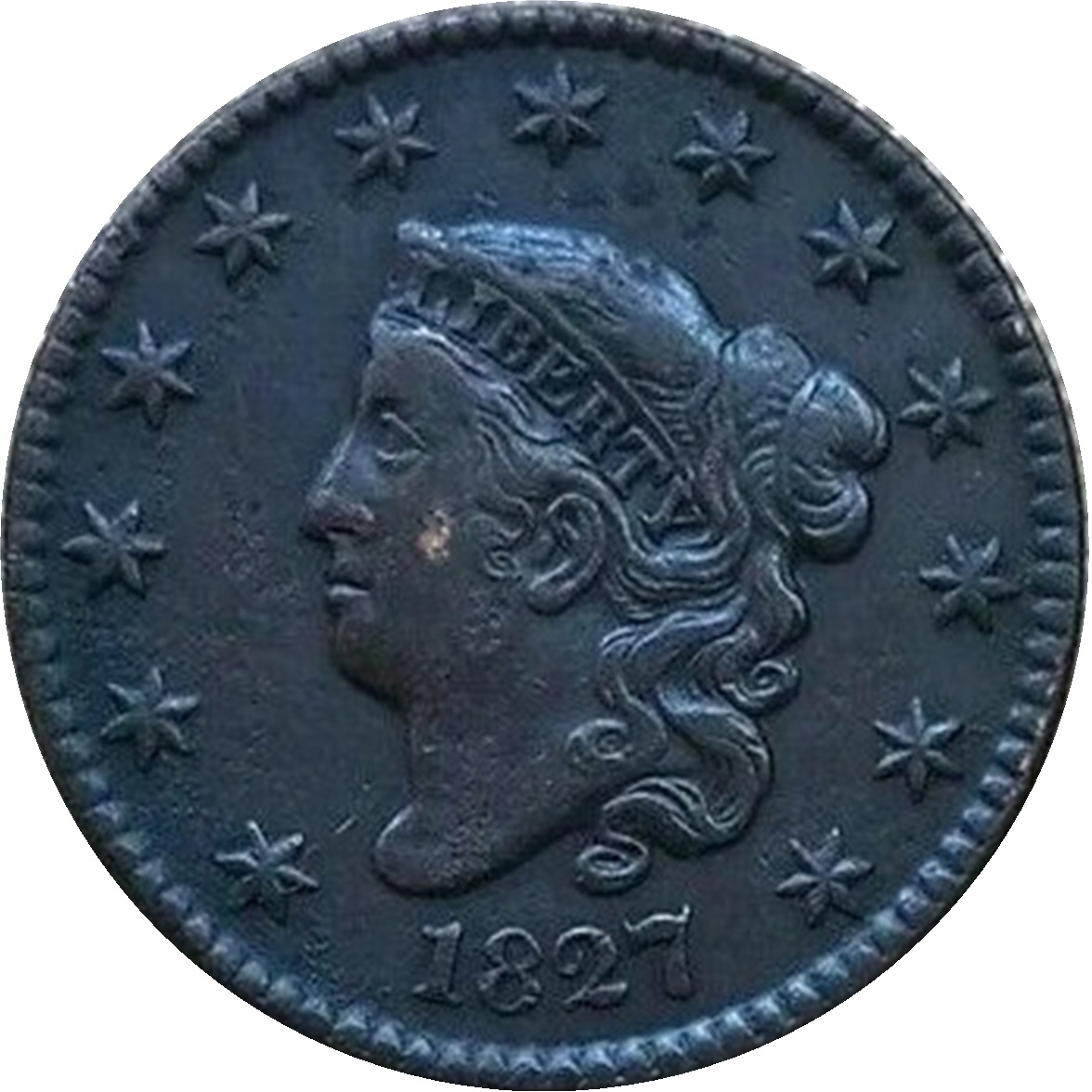1827-1c-Coronet-Large-Cent